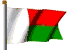 Flagge Madagascar